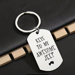 Keys To My Awesome Jeep- Key Chain (NIP)
